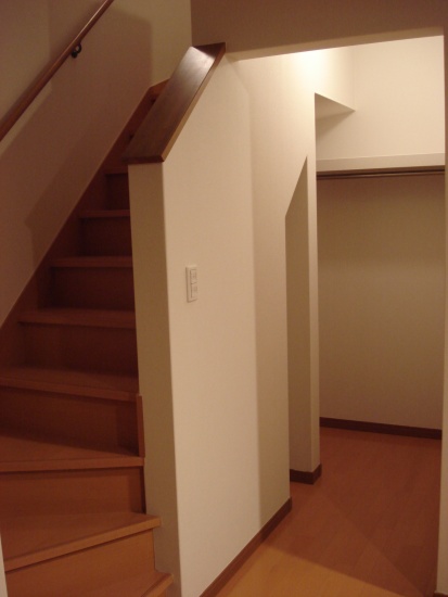 ２階主寝室の固定階段ロフト