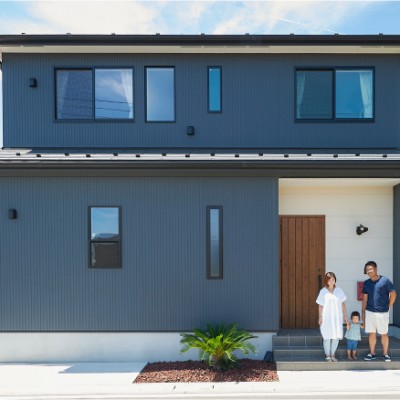 リゾートスタイル　カリフォルニア風住宅