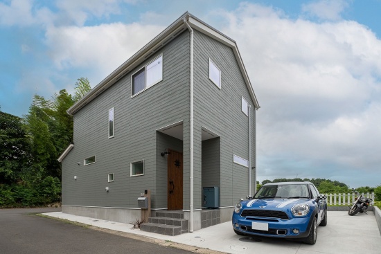 アメリカンスタイルの外観