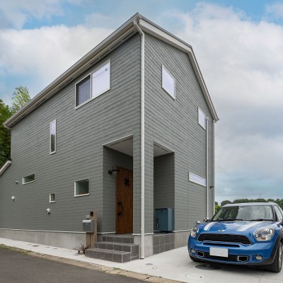 家族の夢を詰め込んだアメリカンスタイルの家