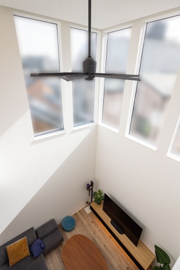 採光と開放感を高める「吹き抜け」