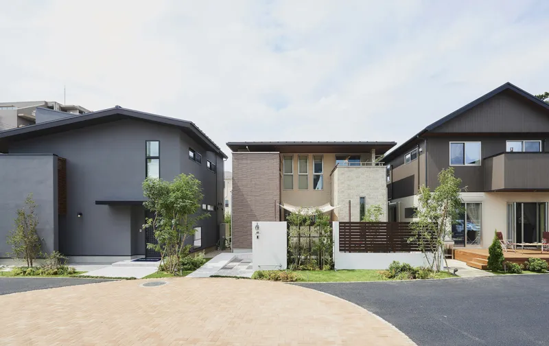 船橋の住宅展示場外観